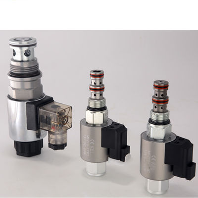 Valvola per cartucce di solenoidi a filo per autoveicoli 24V Valvola idraulica a tre vie