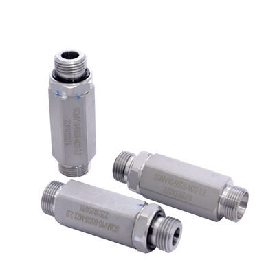 Valvola di scarico solenoide idraulica acciaio / ferro