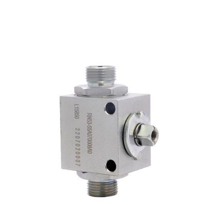 Valvola a sfera di controllo del flusso idraulico 12V Valvole a sfera a due vie ad alta pressione