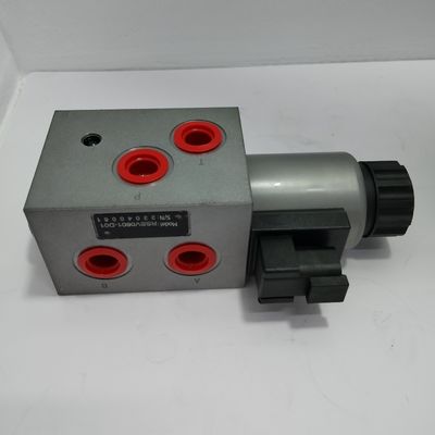 Valvola solenoide idraulica industriale due posizioni sei vie 12V 24V DC