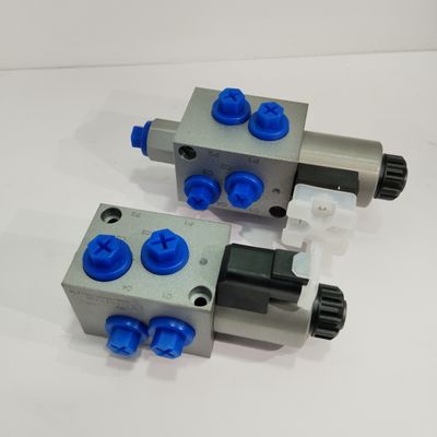 Valvola solenoide idraulica elettrica On off 2 posizione 6 direzione corpo in acciaio ferro