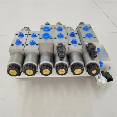 Blocco di manifold di valvola idraulica per grandi apparecchiature meccaniche