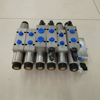 Manifold idraulici OEM / ODM Manifold di valvola solenoide Gruppo di valvole proporzionali