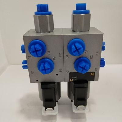 Valvola solenoide idraulica elettrica da 36W 12v 6 via 2 posizione doppia valvola