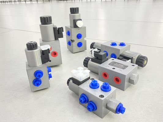 Valvola solenoide idraulica elettrica a 6 vie 2 posizioni con connettore ER / DG