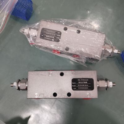 A070381.01.00 Valvola Overcenter con doppia cartuccia G1/4 G1/2 G3/8 G3/4 Valvola di bilanciamento a filo tubulare