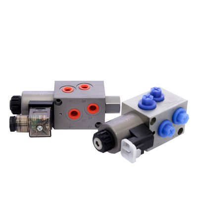 Cartuccia Valvola solenoide idraulica 2 posizione 6 via Manifold Blocco personalizzato